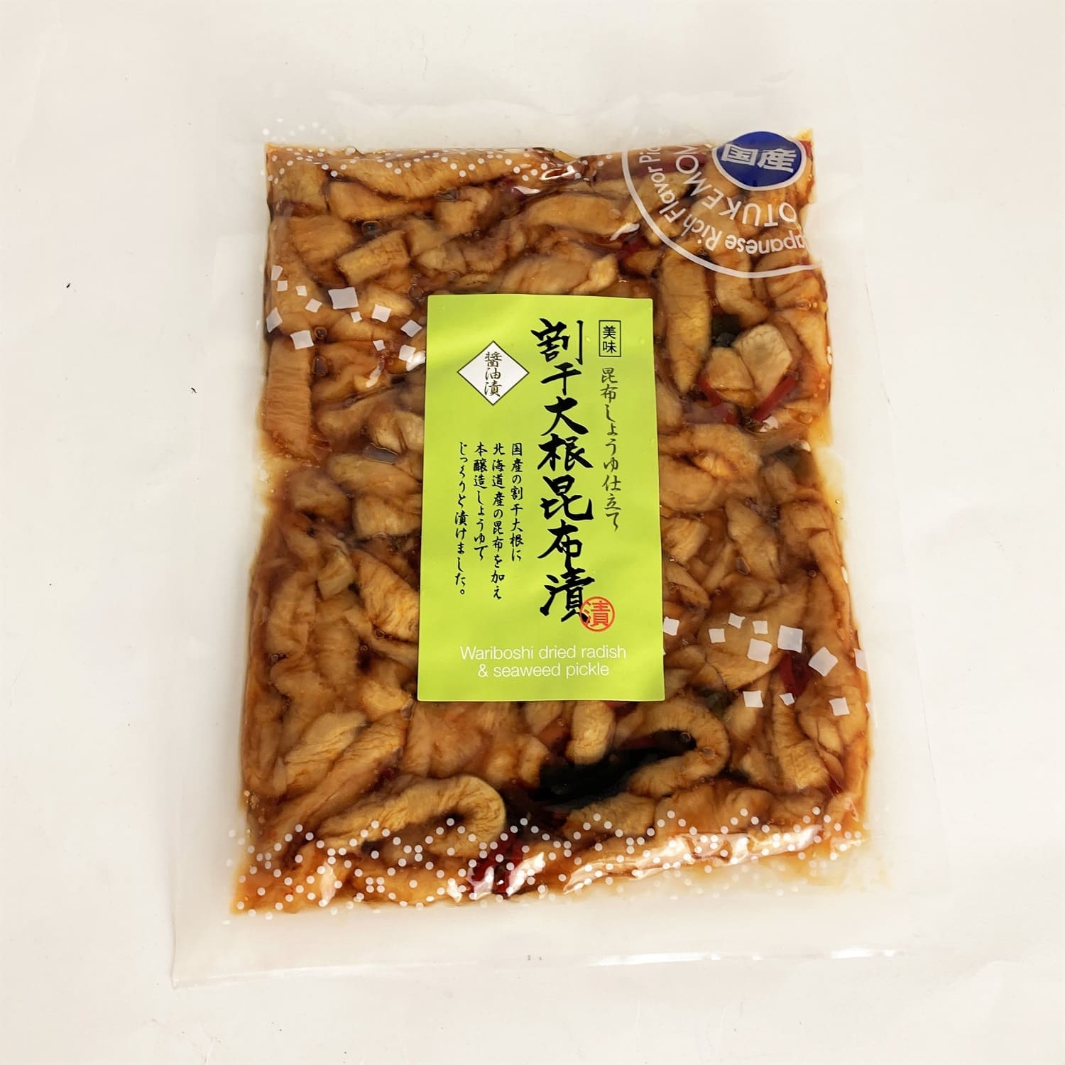 ＜北野エース＞＜おばねや＞昆布しょうゆ仕立て 割干大根昆布漬