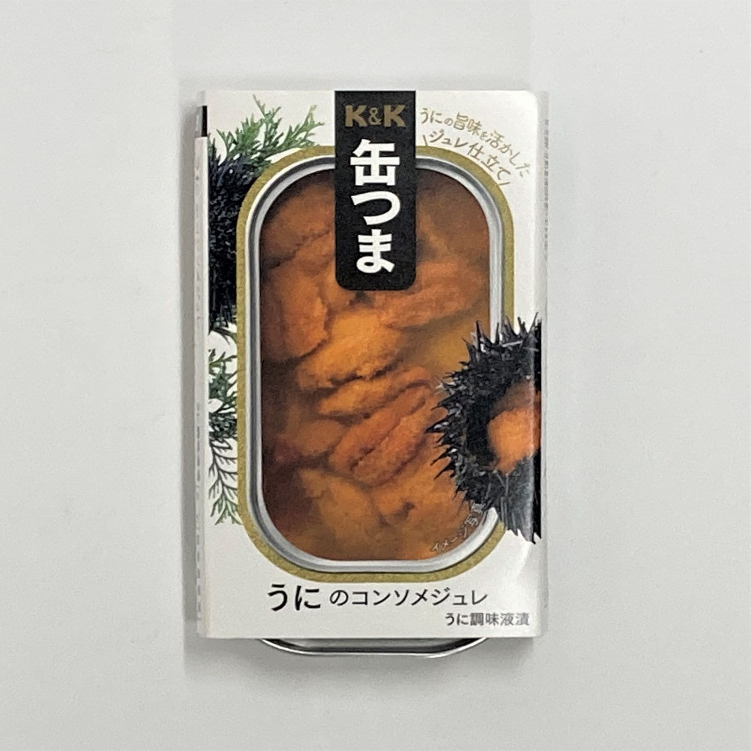 缶つま レストラン うにのコンソメジュレ 65g【おつまみ・食品